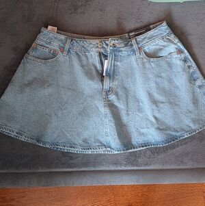 NWT AE Denim Mini Skirt